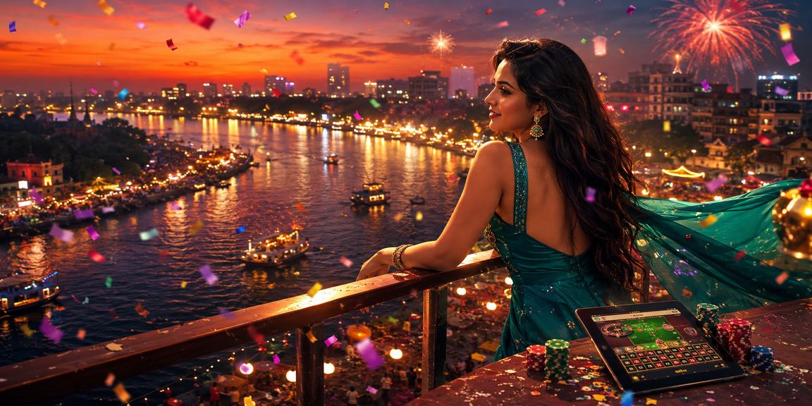 বগুরার রাতের বাজারে স্পোর্টস বেটিং করছে মানুষ